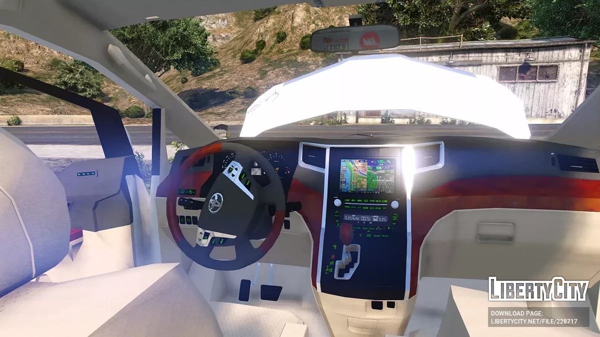 Toyota Alphard 350X GGH20 2012 Гібрид / GTA 5