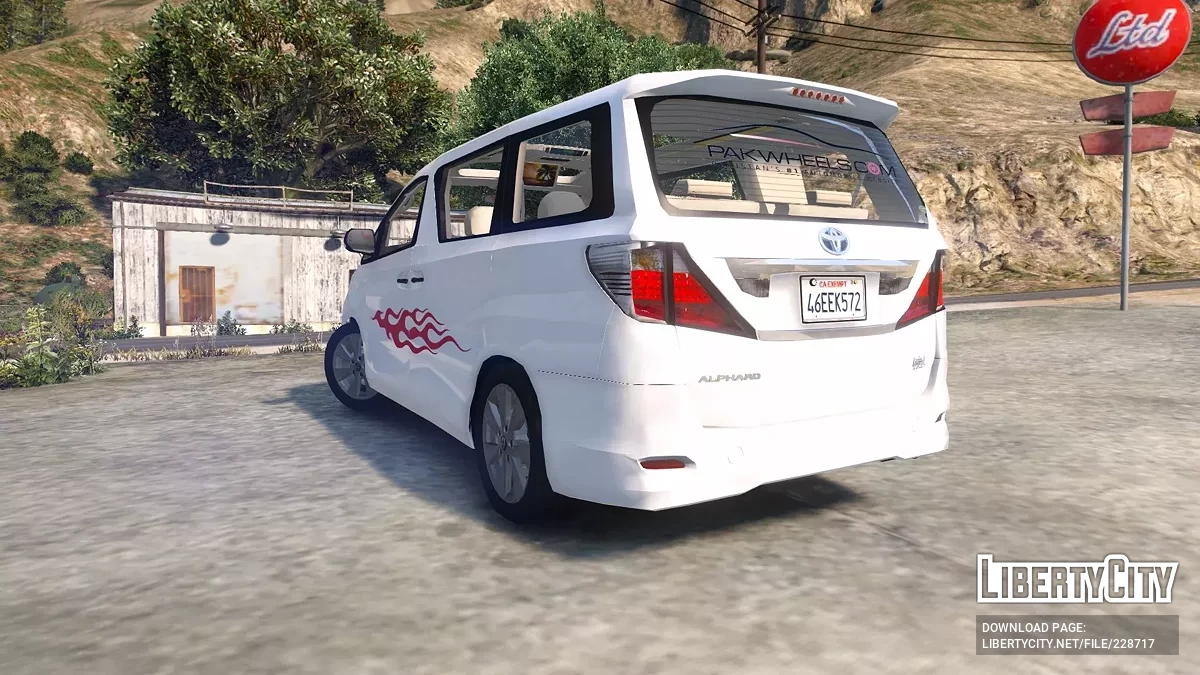 Toyota Alphard 350X GGH20 2012 Гібрид / GTA 5