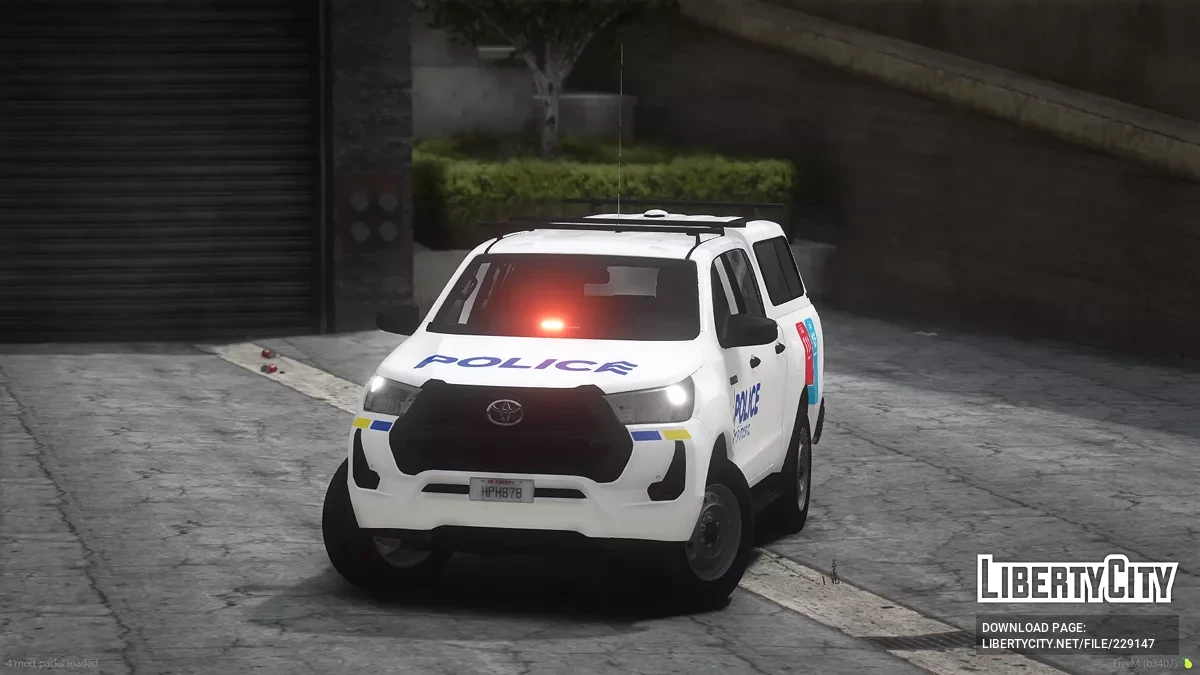 Toyota Hilux Police de Nouvelle-Zélande / GTA 5