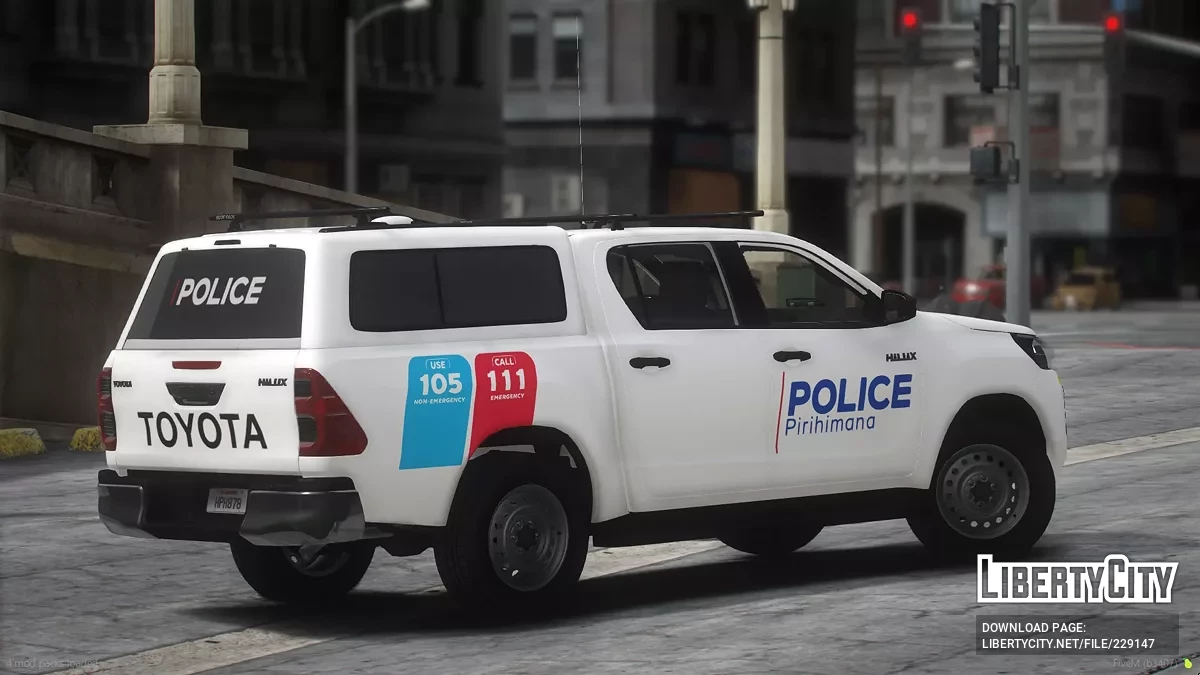 Toyota Hilux Police de Nouvelle-Zélande / GTA 5