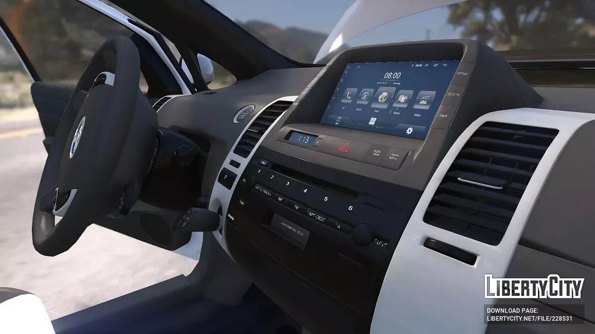 Toyota Prius 2003 Гібрид / GTA 5