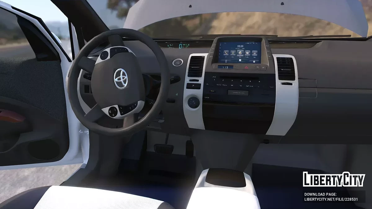 Toyota Prius 2003 Гібрид / GTA 5