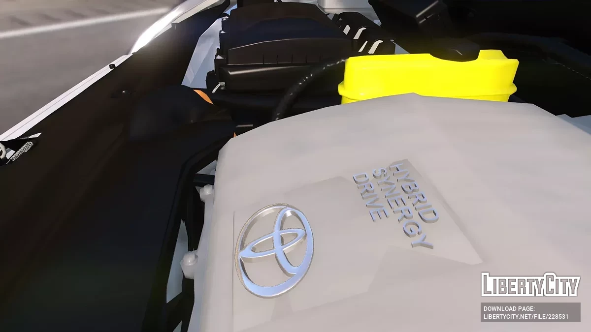 Toyota Prius 2003 Гібрид / GTA 5