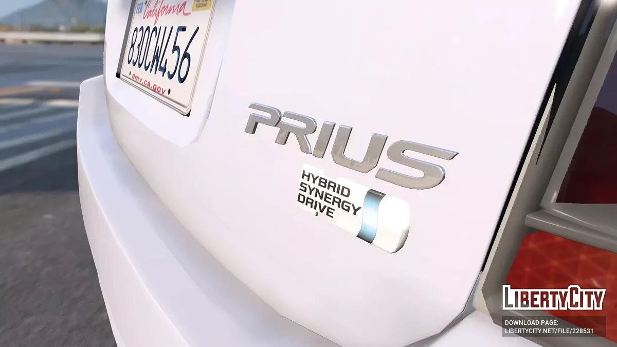 Toyota Prius 2003 Гібрид / GTA 5
