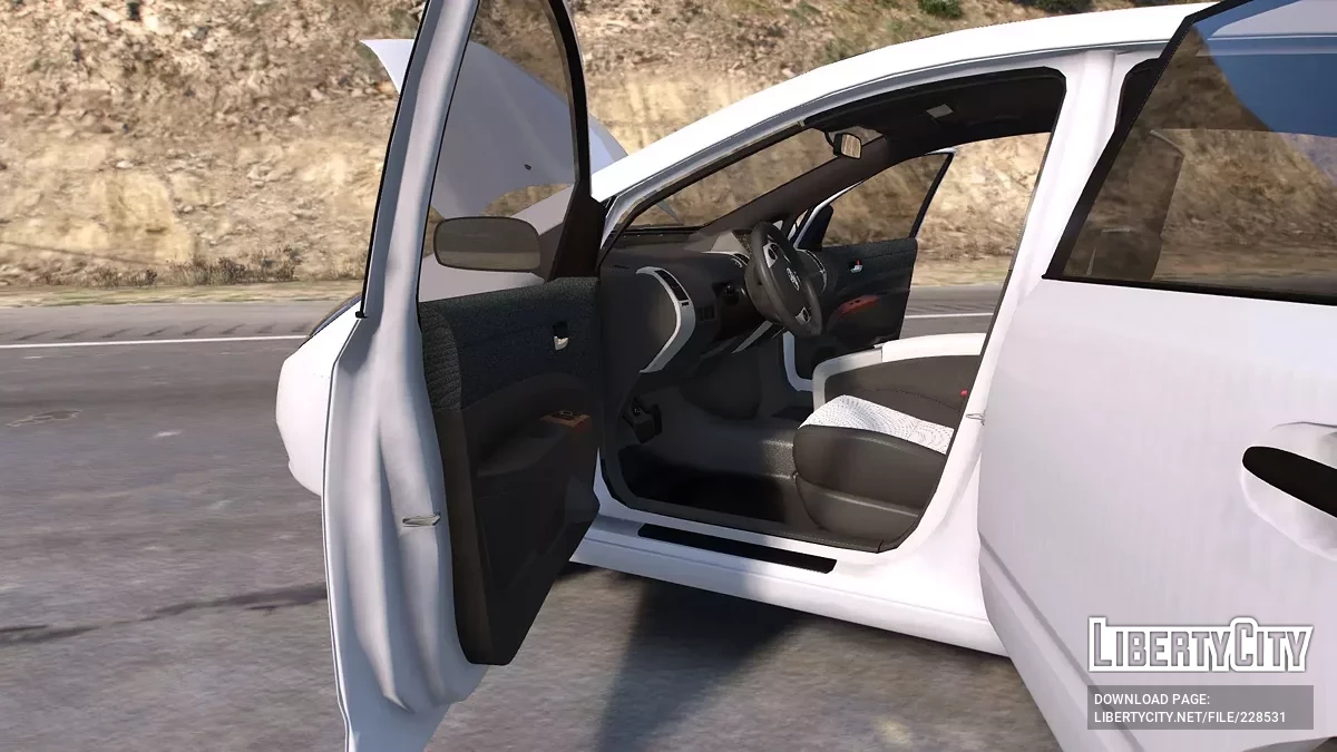 Toyota Prius 2003 Гібрид / GTA 5