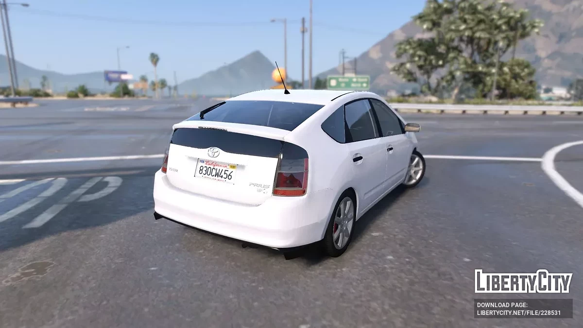 Toyota Prius 2003 Гібрид / GTA 5
