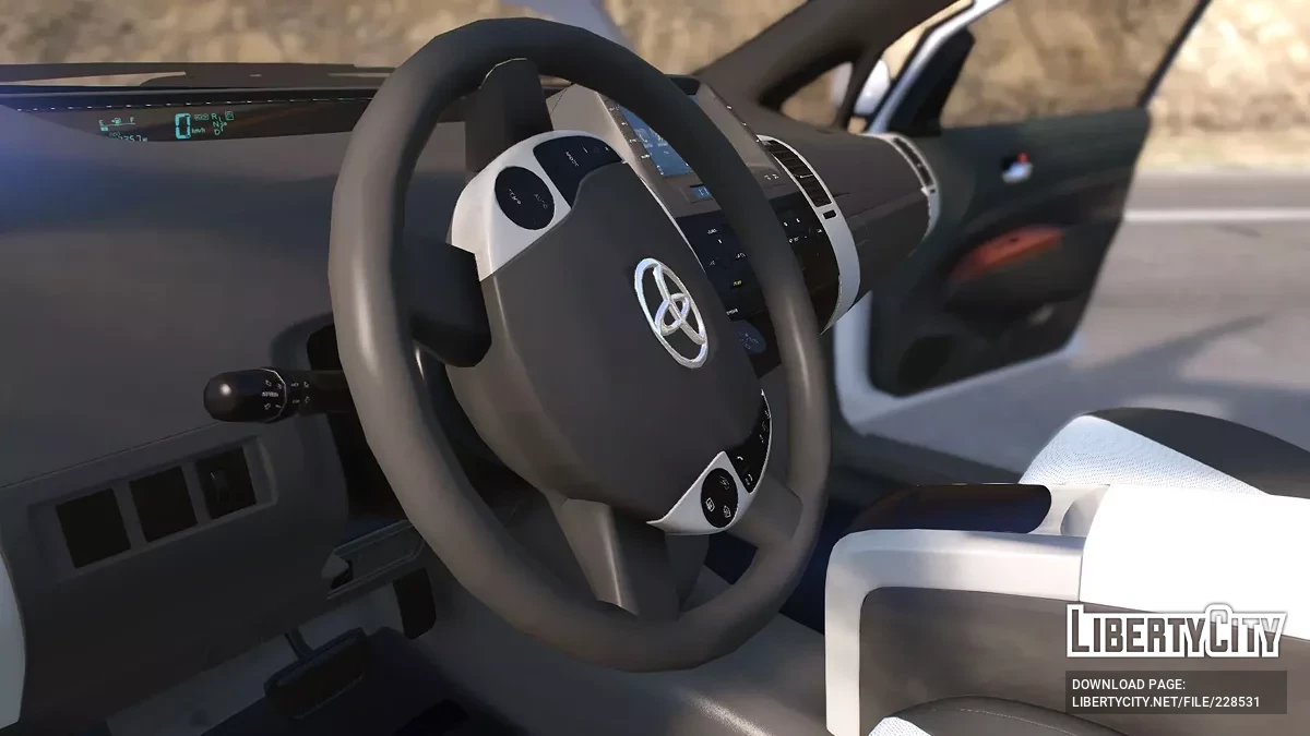 Toyota Prius 2003 Гібрид / GTA 5