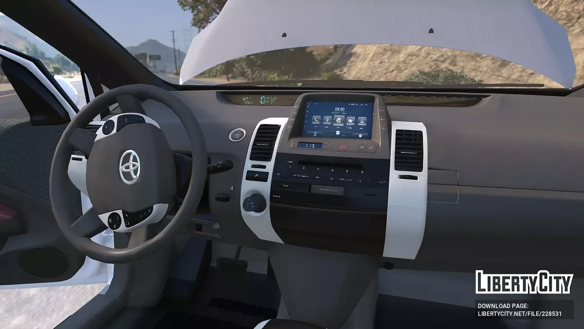 Toyota Prius 2003 Гібрид / GTA 5