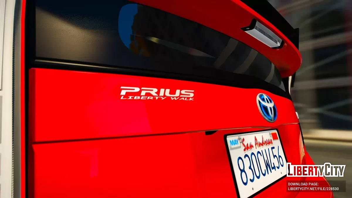Toyota Prius 2013 Widebody Libertywalk / GTA 5