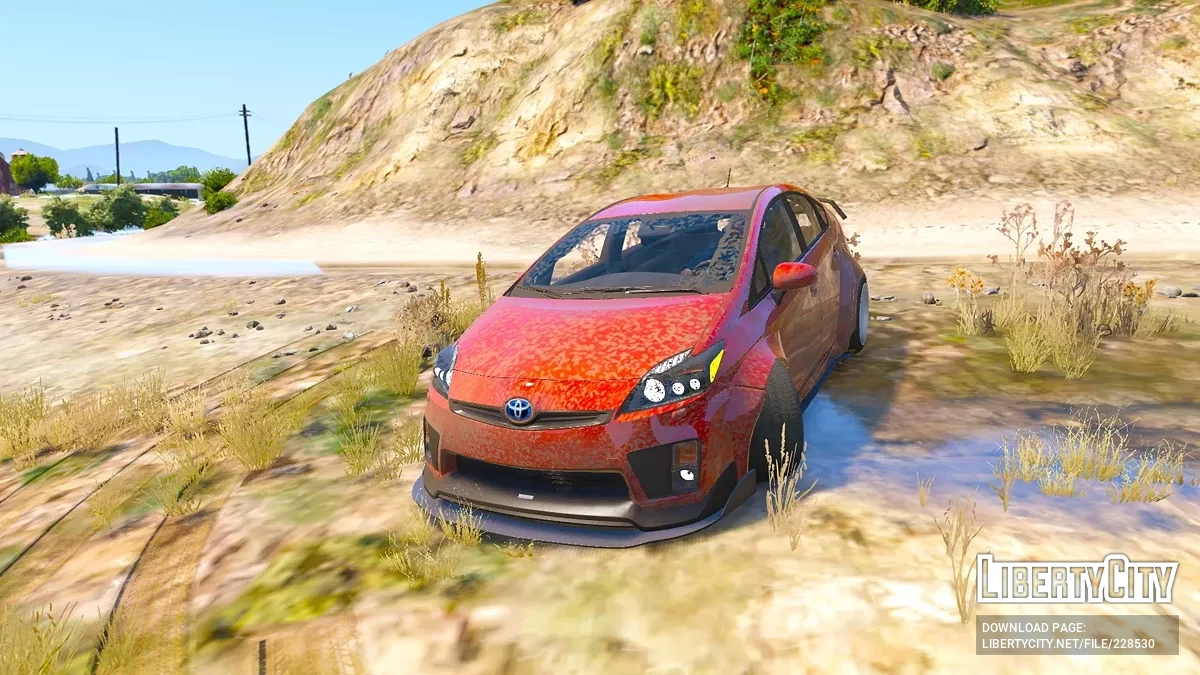 Toyota Prius 2013 Widebody Libertywalk / GTA 5