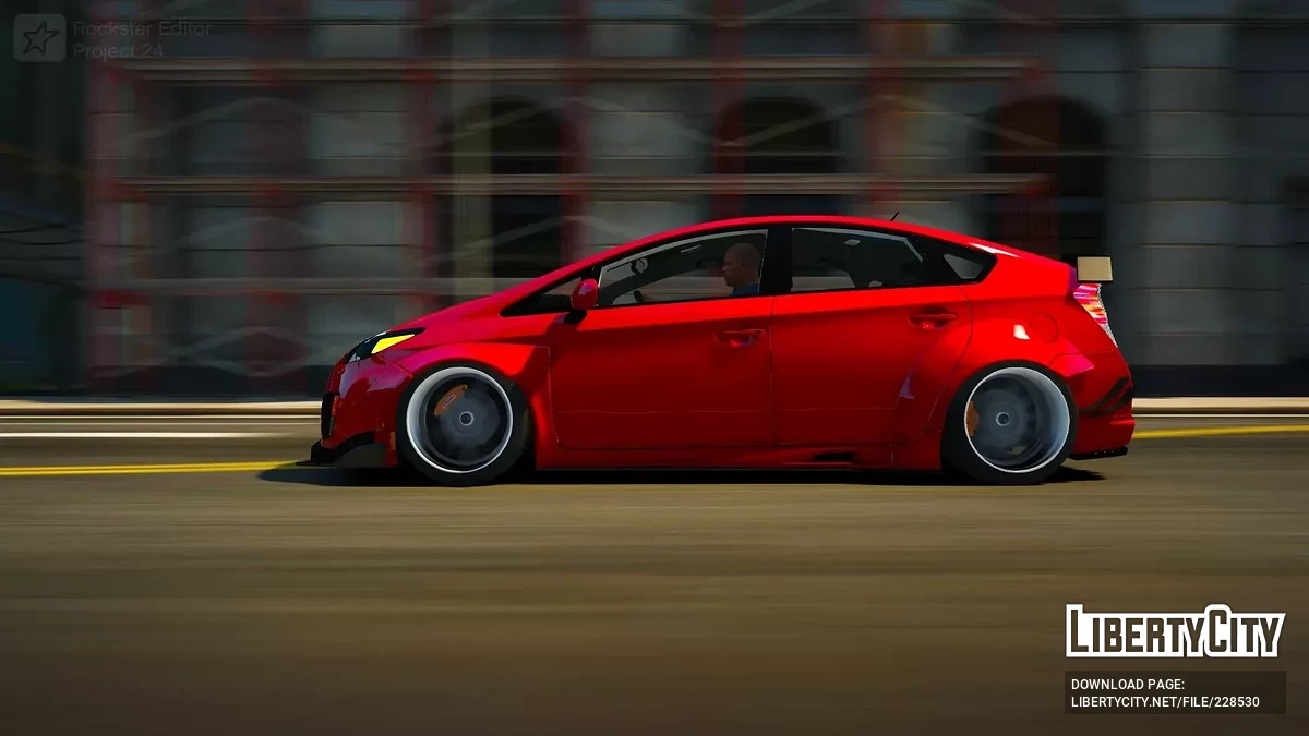 Toyota Prius 2013 Widebody Libertywalk / GTA 5