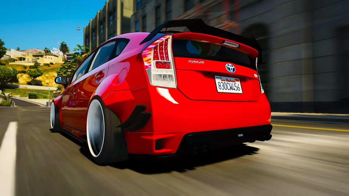 Toyota Prius 2013 Widebody Libertywalk / GTA 5