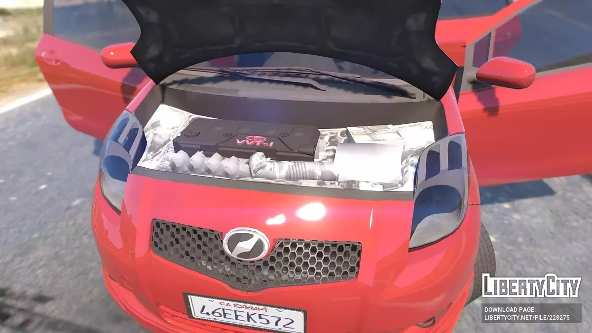Toyota Vitz 2005 v1.0 / GTA 5