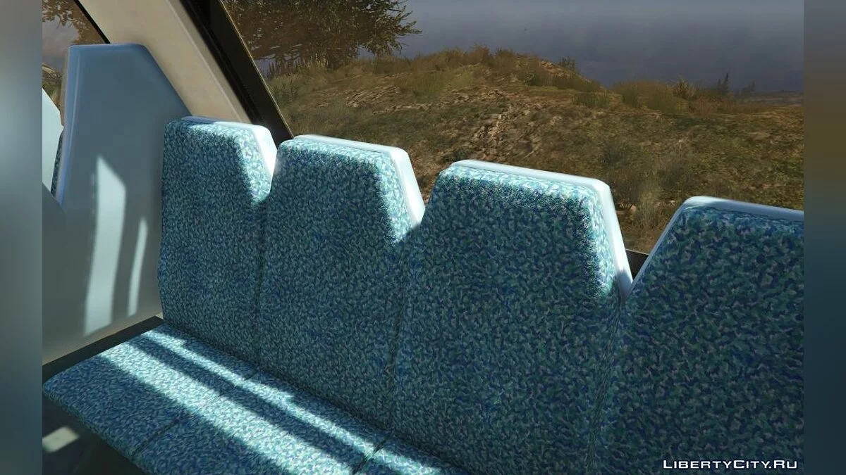 German Double Stack Wagon Passenger Train (DBuz747) [Add-On | Enterable | Interior Light] 1.0 / GTA 5