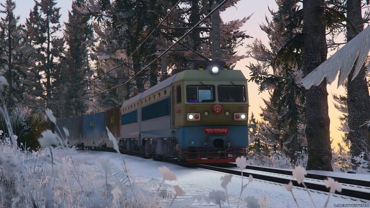 гта 5 поезд на русском фото 33