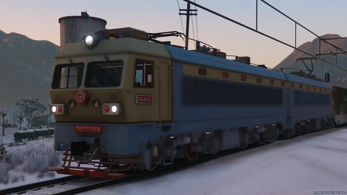 SS4G Electric Locomotive [Add-On] 1.0 / GTA 5