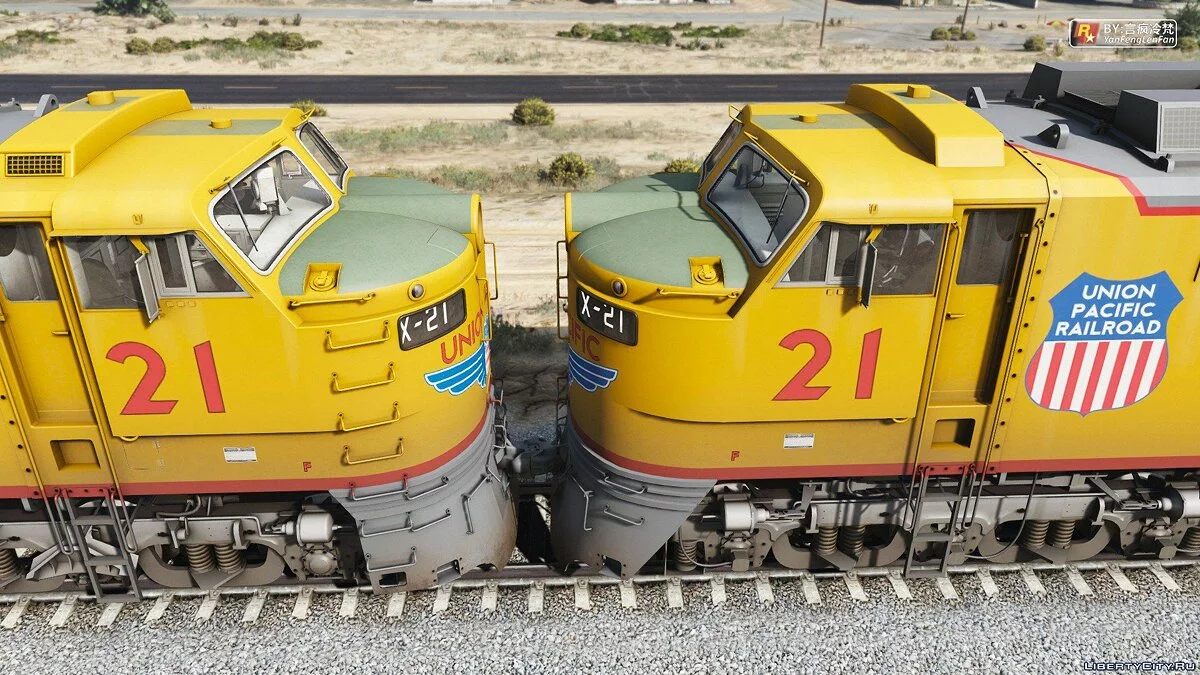 Locomotoras de gas turbina-eléctricas Union Pacific de 8500 HP [Complemento | Reemplazar] 1.0 / GTA 5