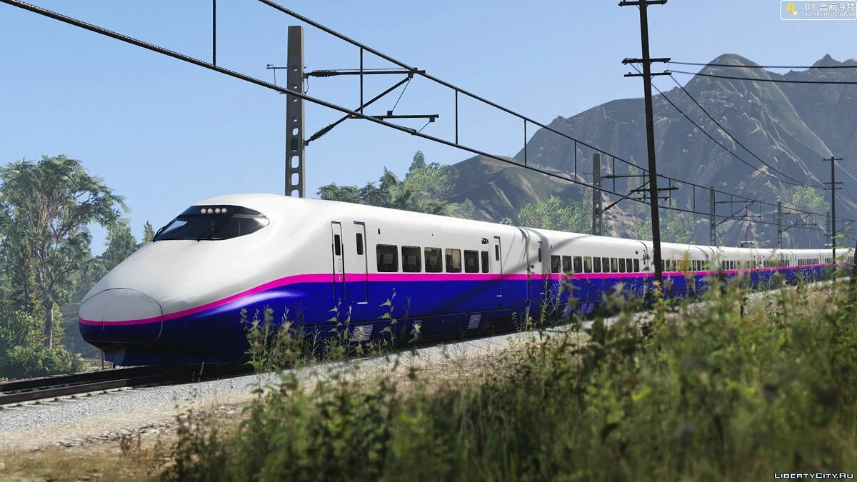Shinkansen E2-1000 Series High-Speed Train E2-1000 [Add-On] 1.0 / GTA 5