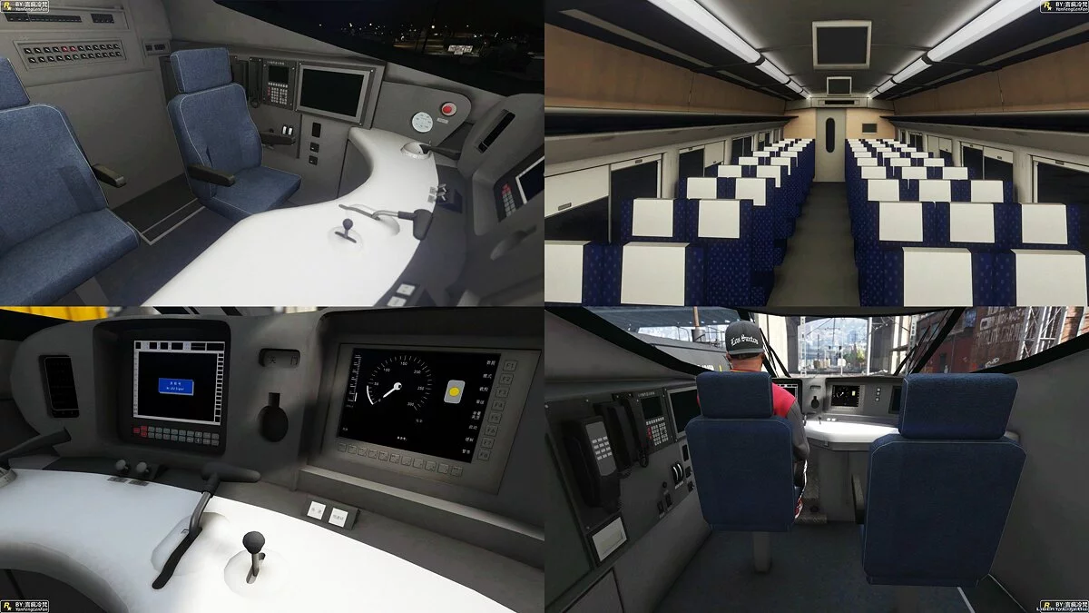 Shinkansen E2-1000 Series High-Speed Train E2-1000 [Add-On] 1.0 / GTA 5