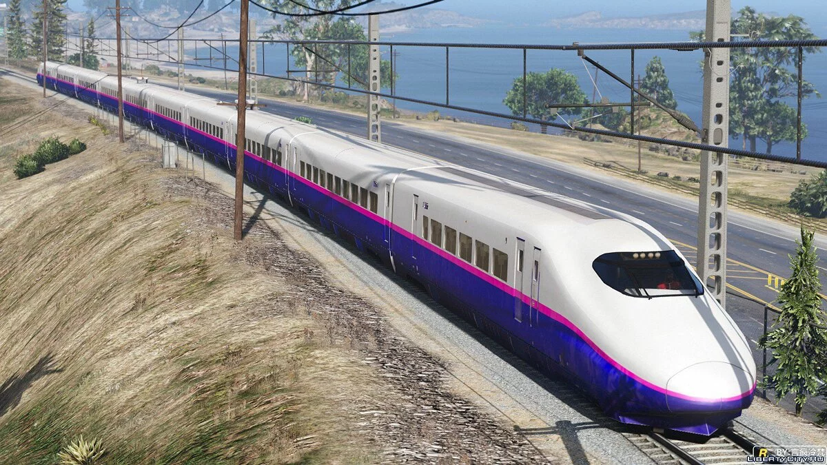 Shinkansen E2-1000 Series High-Speed Train E2-1000 [Add-On] 1.0 / GTA 5