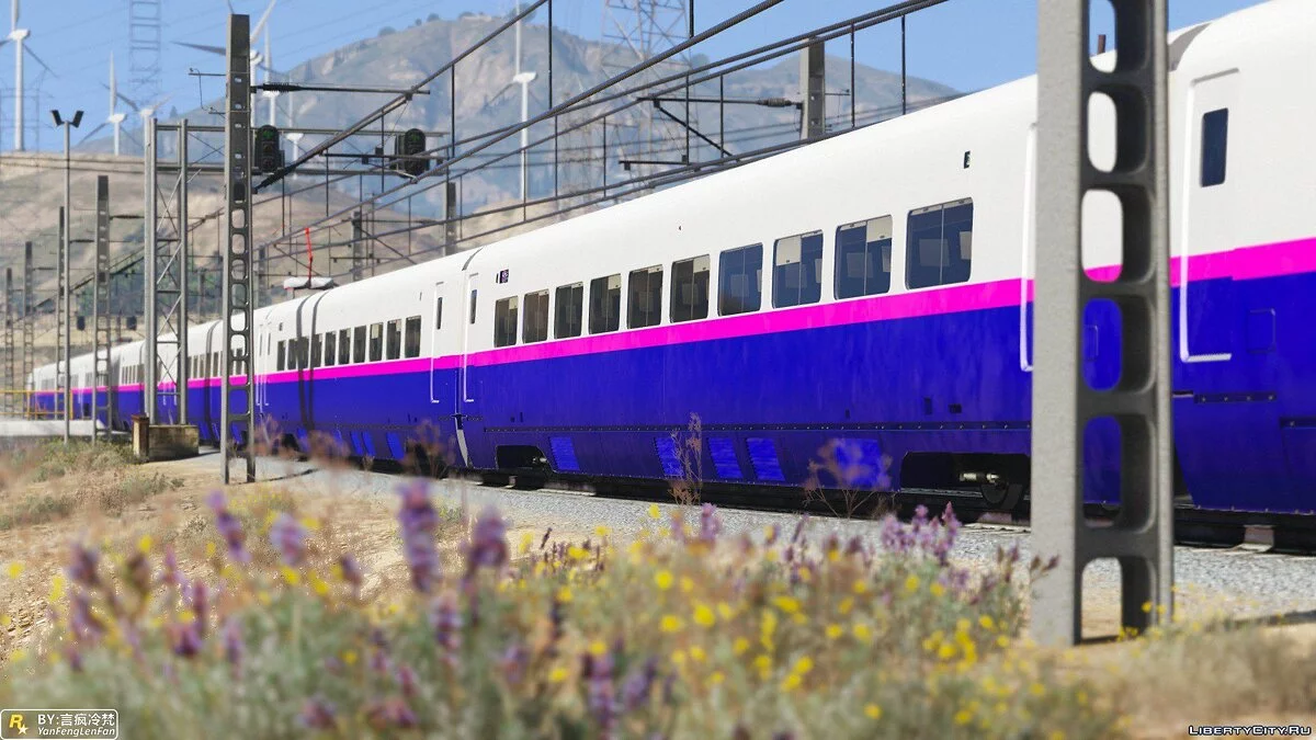 Shinkansen E2-1000 Series High-Speed Train E2-1000 [Add-On] 1.0 / GTA 5