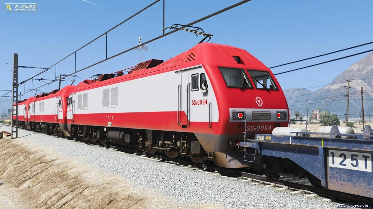 Електровоз SS9G [Додаток | Заміна] 1.5 / GTA 5