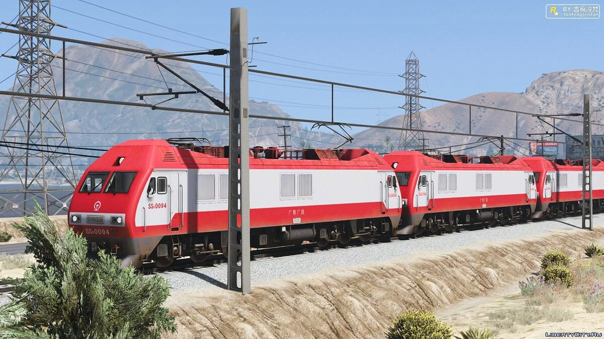 Електровоз SS9G [Додаток | Заміна] 1.5 / GTA 5