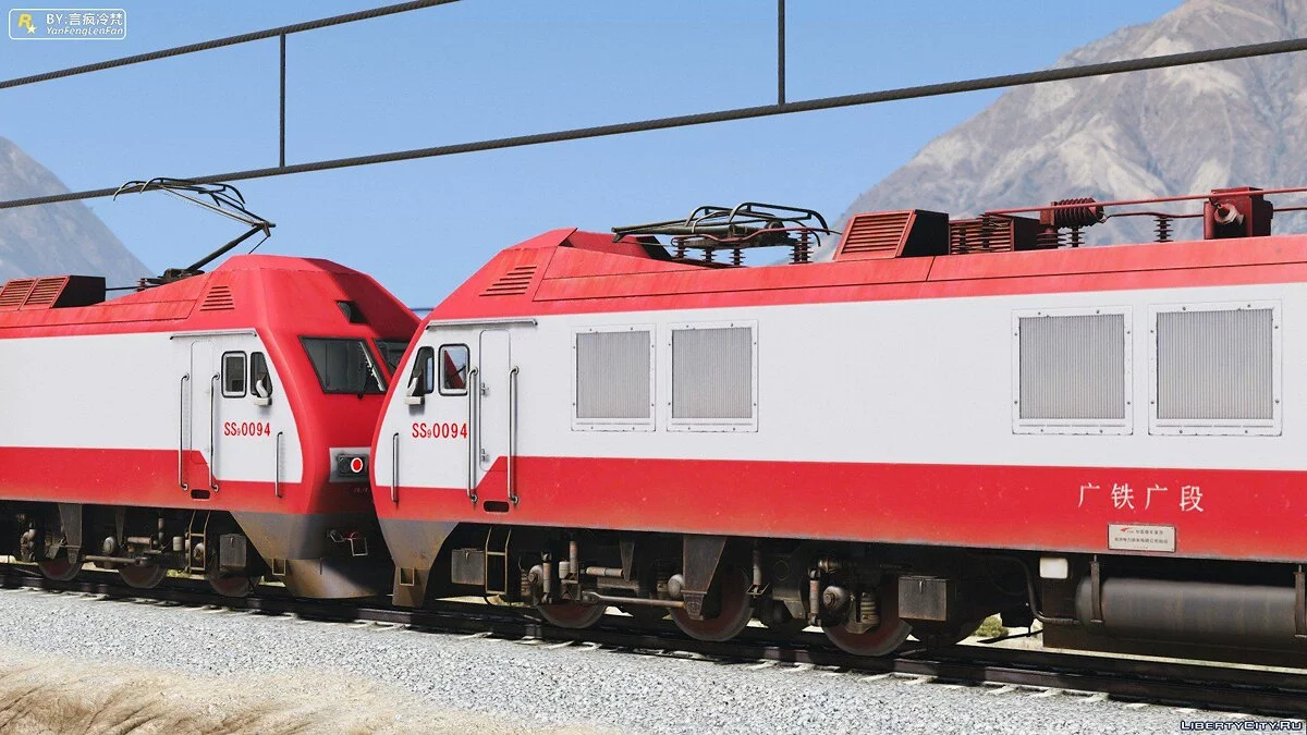 Електровоз SS9G [Додаток | Заміна] 1.5 / GTA 5