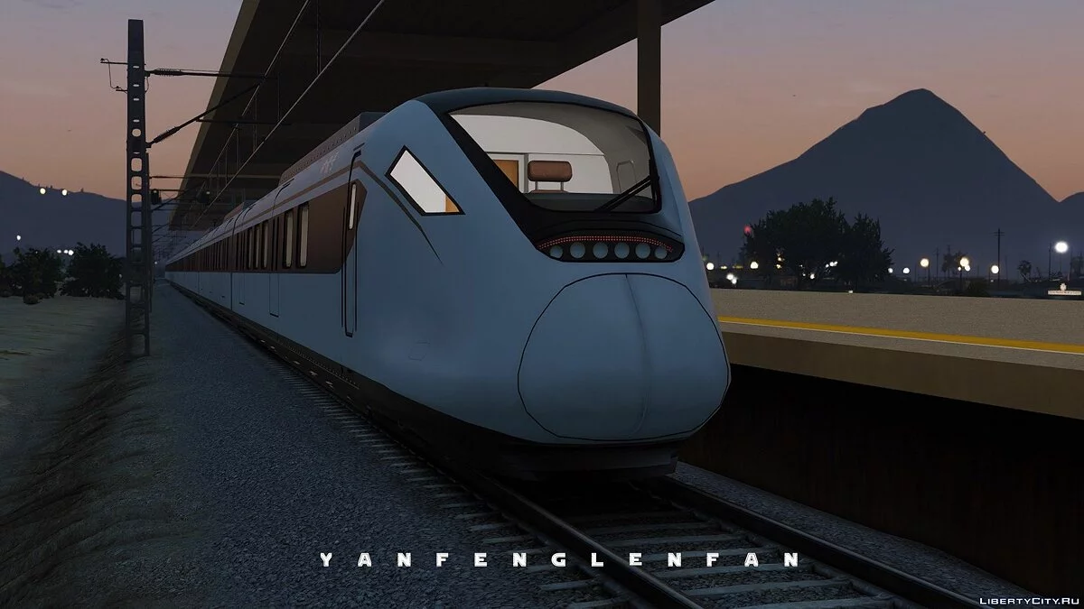 China Railways High-speed train CRH6F EMU / GTA 5