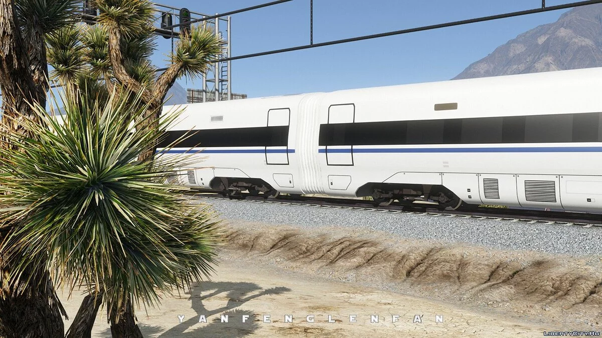 Високошвидкісний поїзд CRH380D EMU Китаю / GTA 5