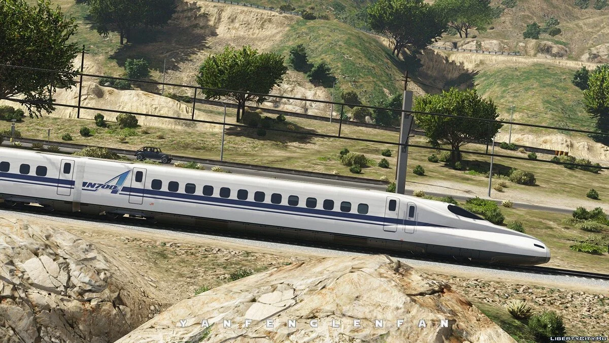 Shinkansen N700A Elektrozug [Add-on] / GTA 5