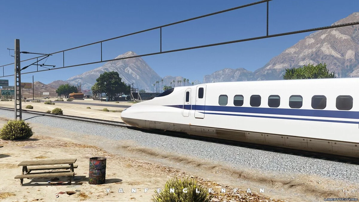 Shinkansen N700A Elektrozug [Add-on] / GTA 5
