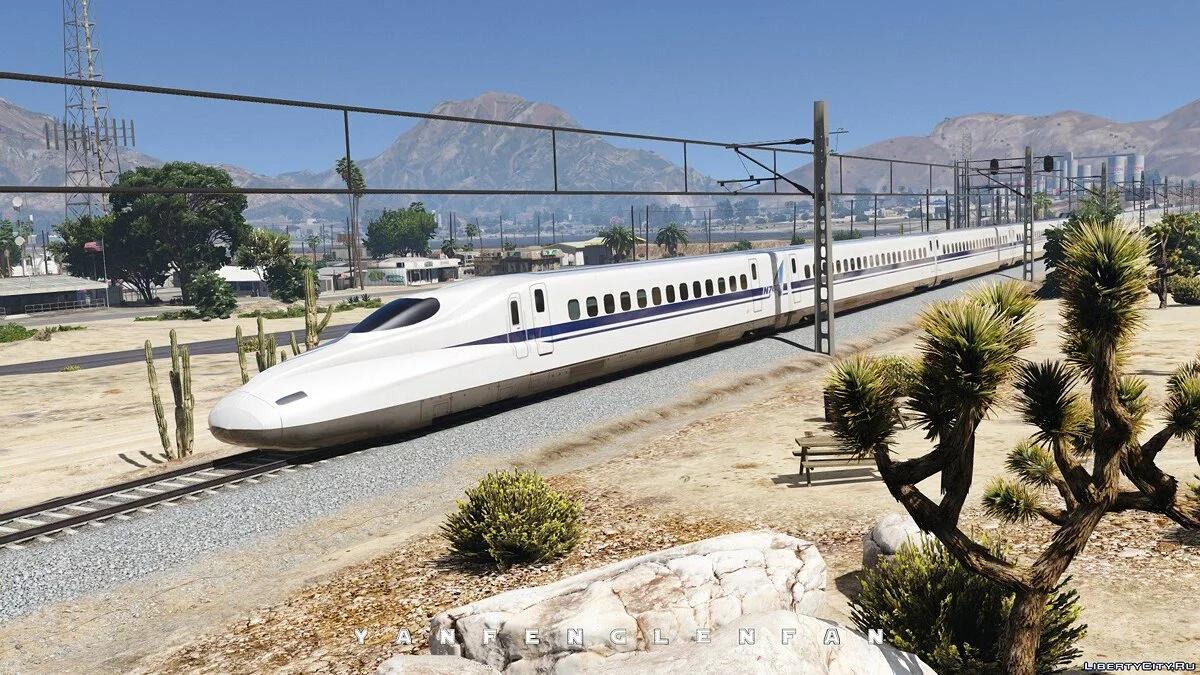 Shinkansen N700A Elektrozug [Add-on] / GTA 5