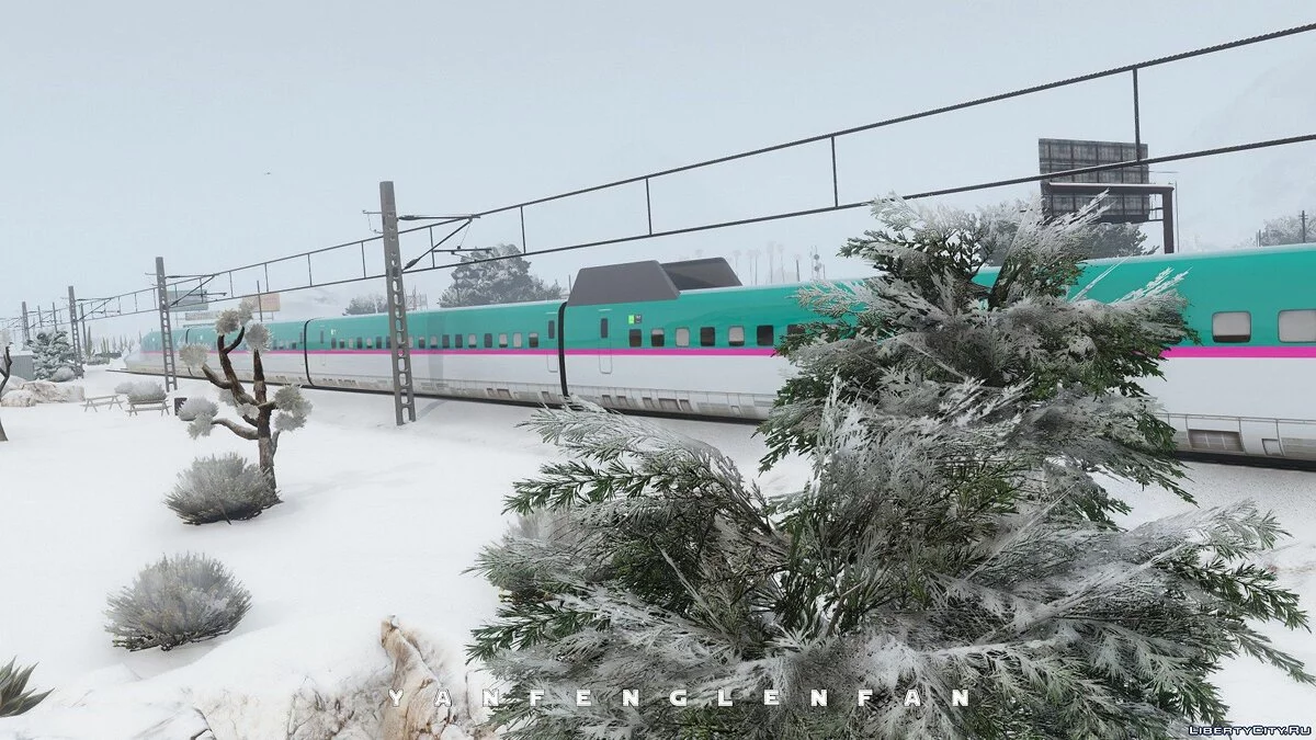 High-Speed E5+E6 Shinkansen Train / GTA 5