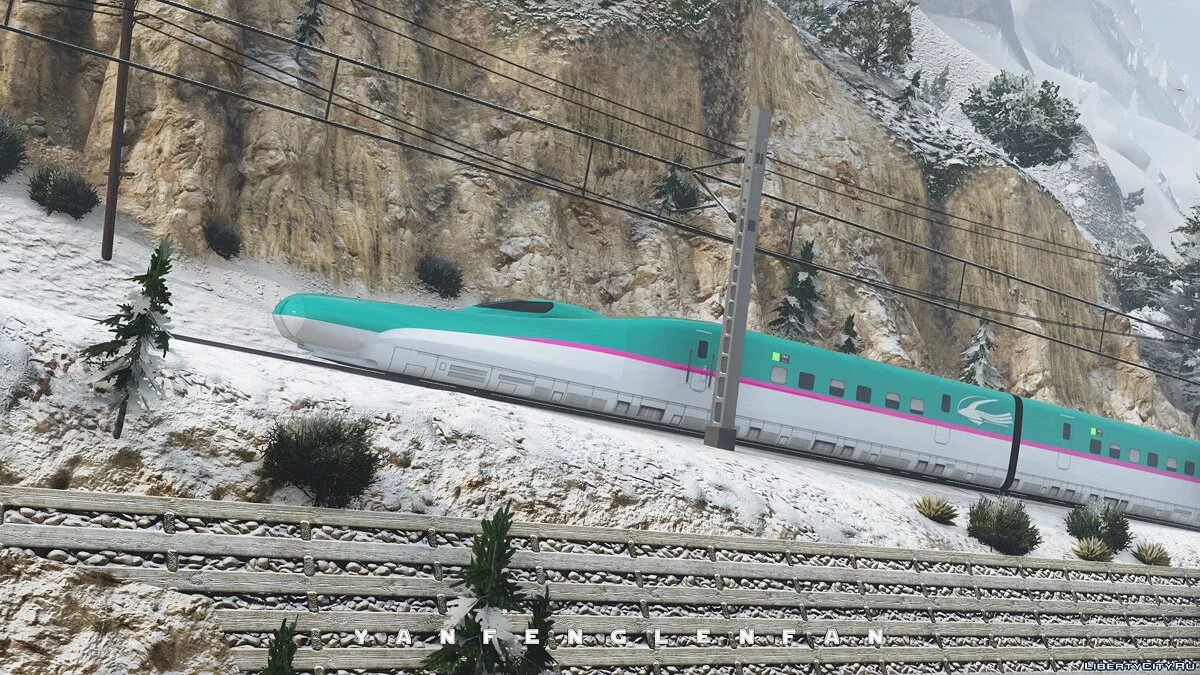 High-Speed E5+E6 Shinkansen Train / GTA 5