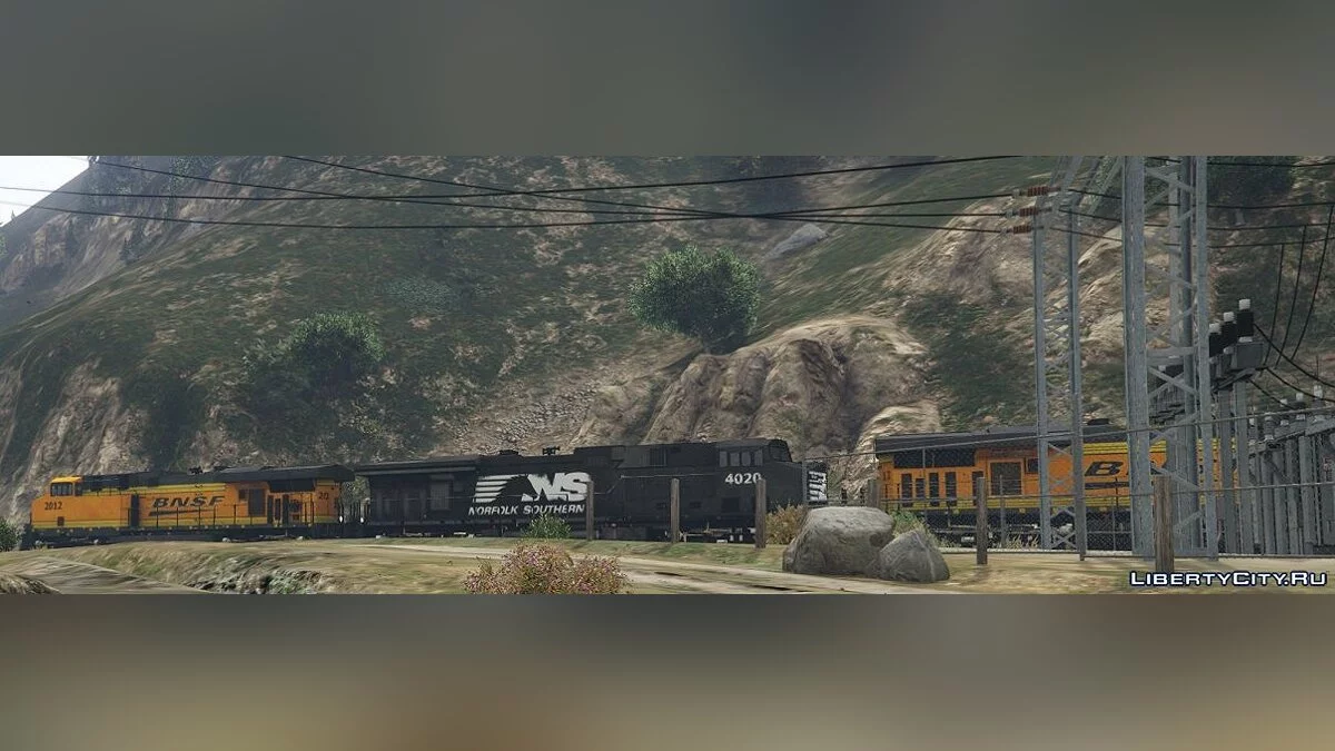 Локомотив ES44AC / GTA 5