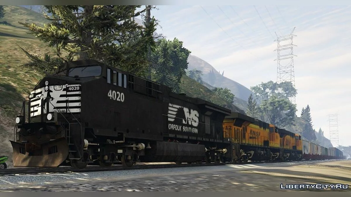 Локомотив ES44AC / GTA 5