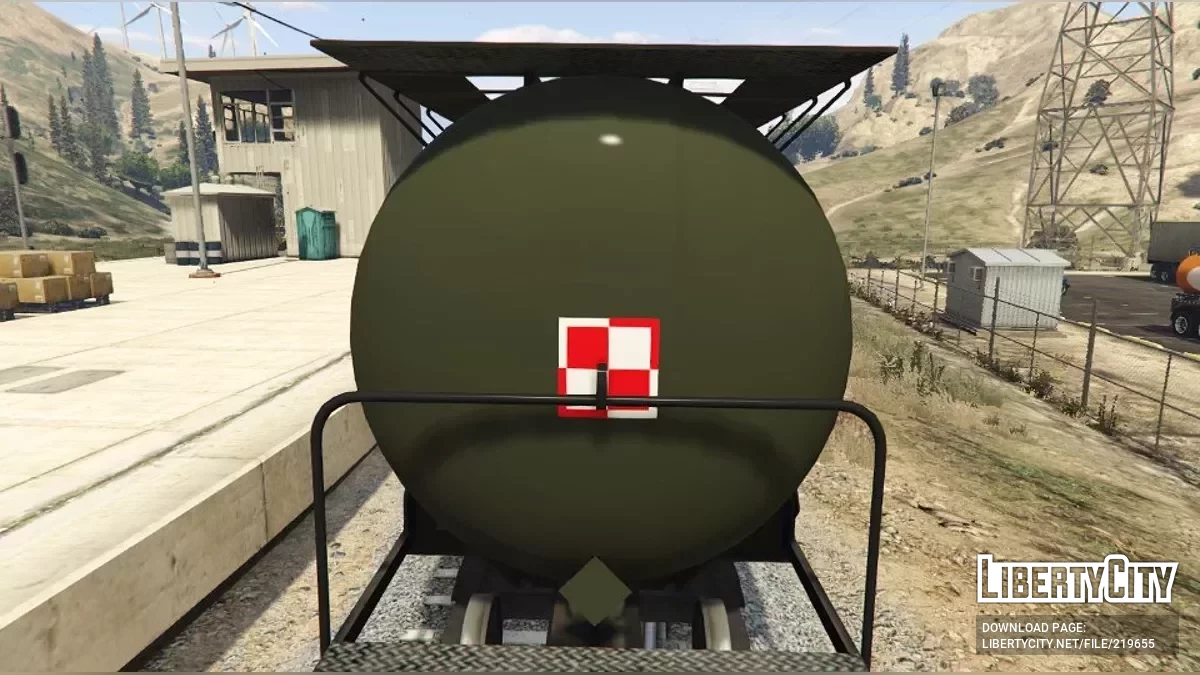 Train Militaire Polonais Polski Poland Polska / GTA 5