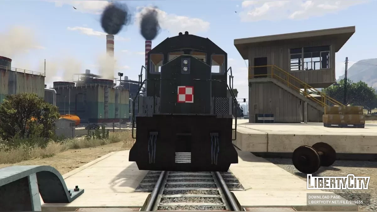 Train Militaire Polonais Polski Poland Polska / GTA 5