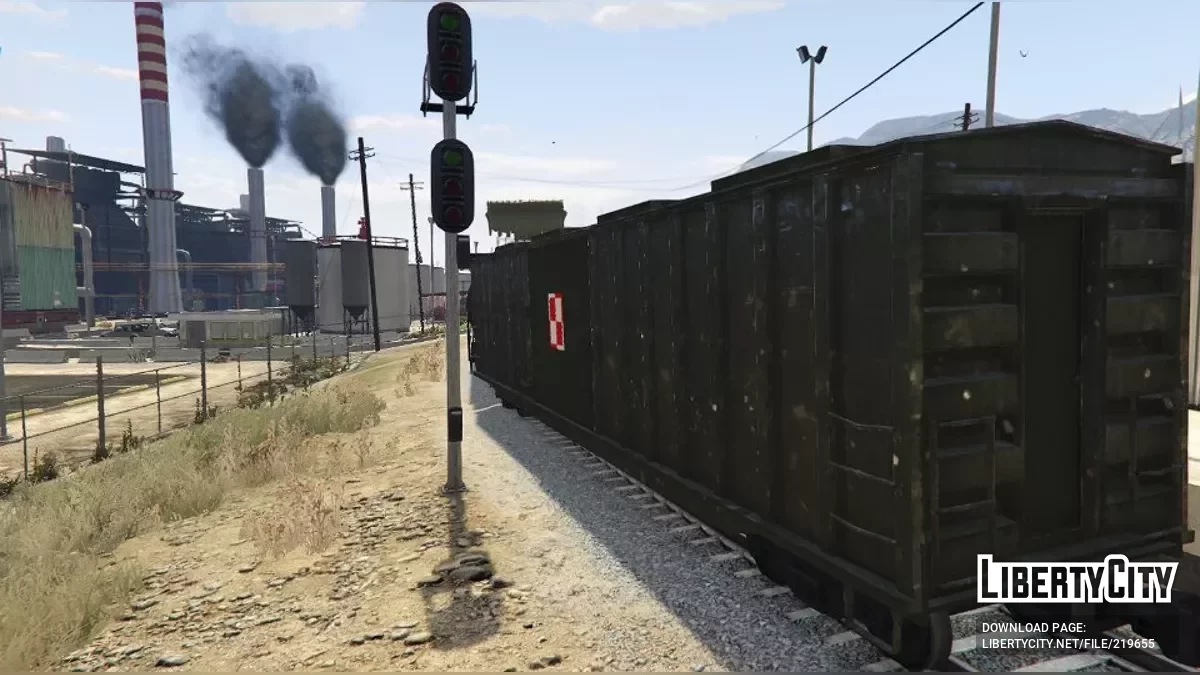 Train Militaire Polonais Polski Poland Polska / GTA 5