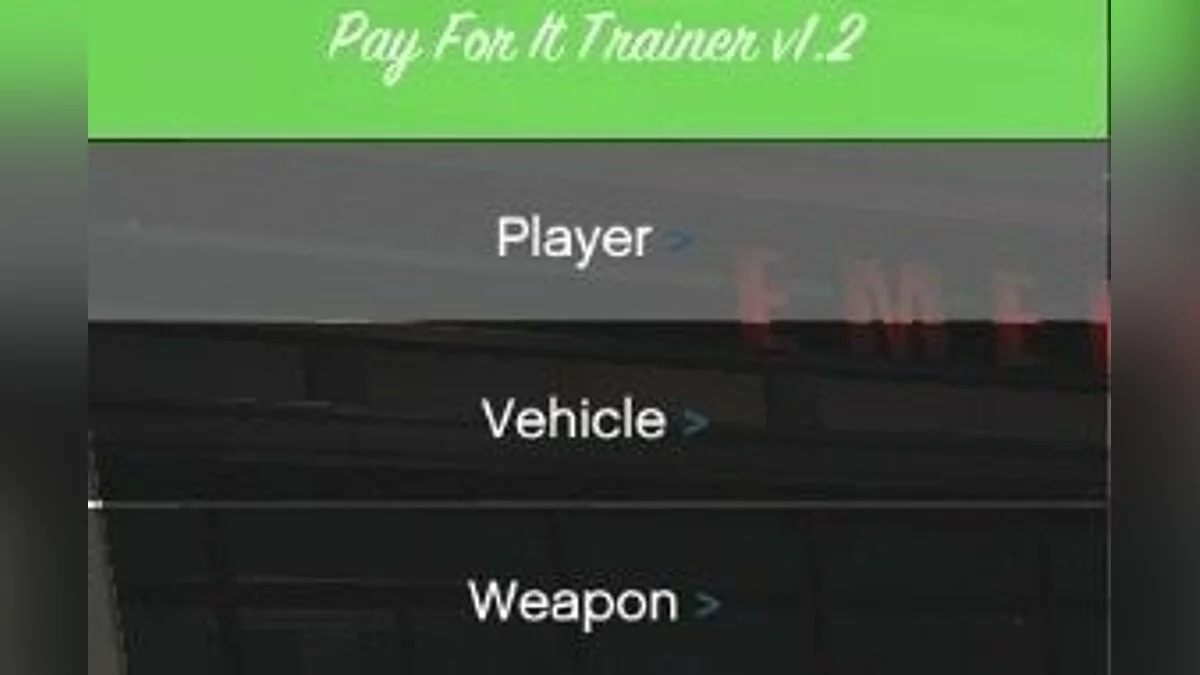 Pay For It Trainer 1.4a / GTA 5