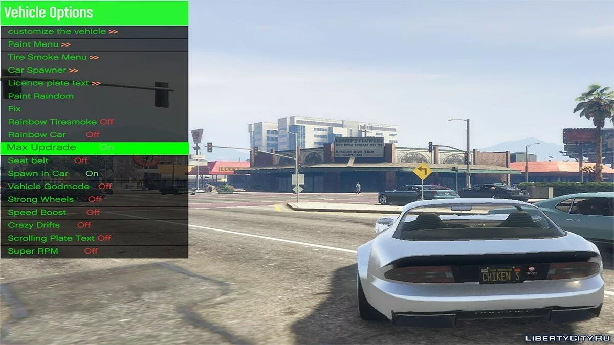 Chiken'sMenu 2.1 (SP Only) / GTA 5