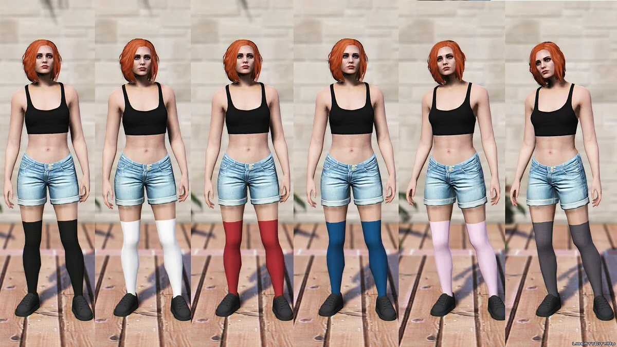 High Socks for MP Female / GTA 5