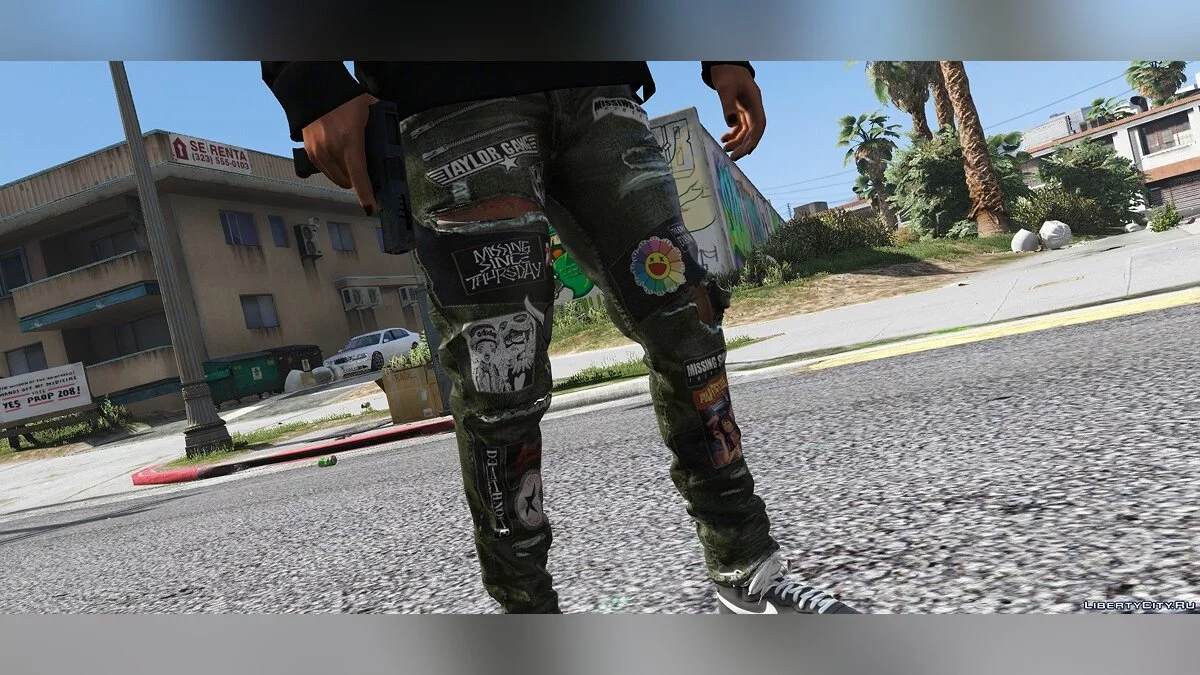 MISSING SINCE THURSDAY® PATCH JEANS 1.1 / GTA 5