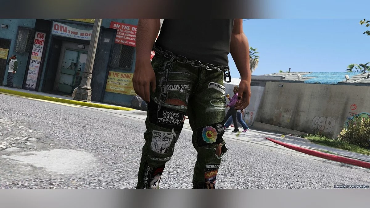 MISSING SINCE THURSDAY® PATCH JEANS 1.1 / GTA 5