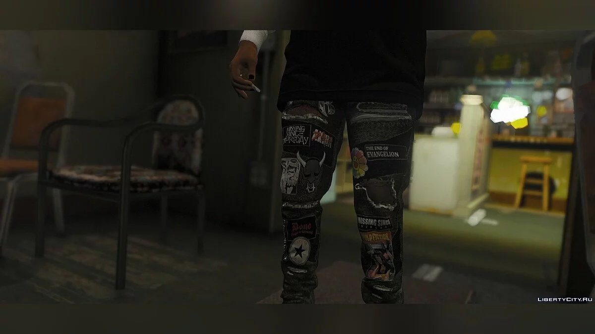 MISSING SINCE THURSDAY® PATCH JEANS 1.1 / GTA 5