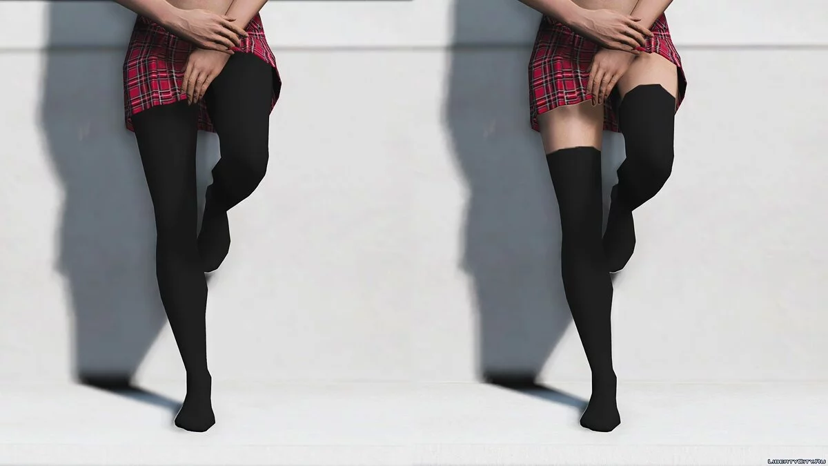 Skirt + Tights (and socks) for MP Female 1.0 / GTA 5