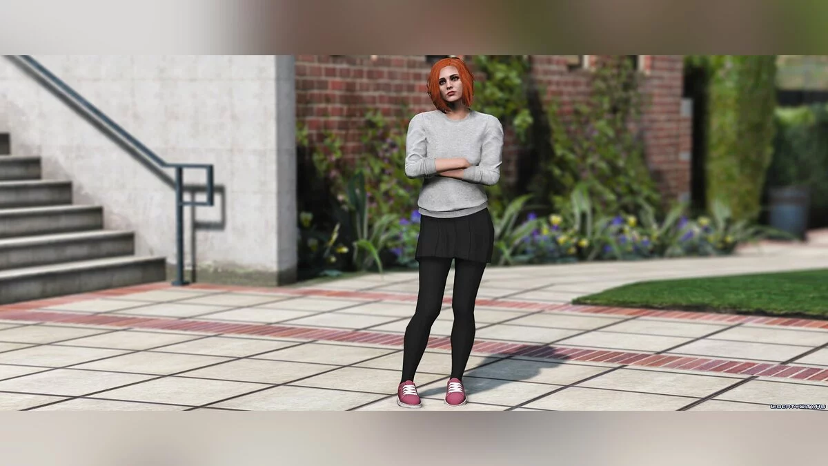 Skirt + Tights (and socks) for MP Female 1.0 / GTA 5