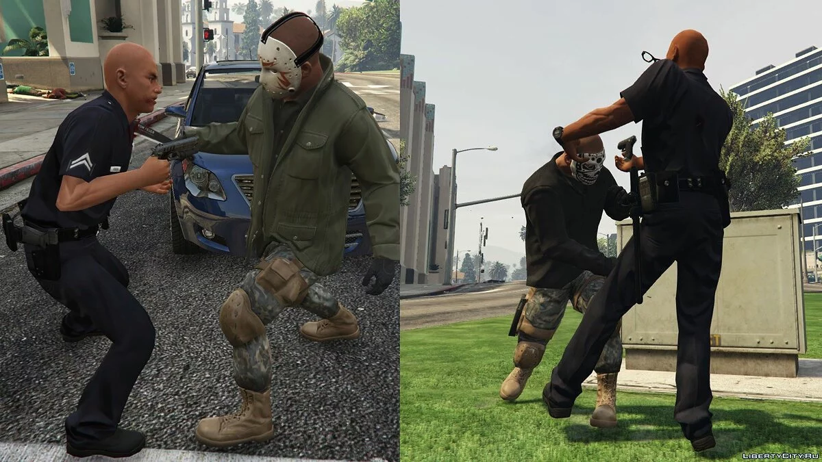 Бойові штани для Тревора, Франкліна та Майкла 1.2 / GTA 5