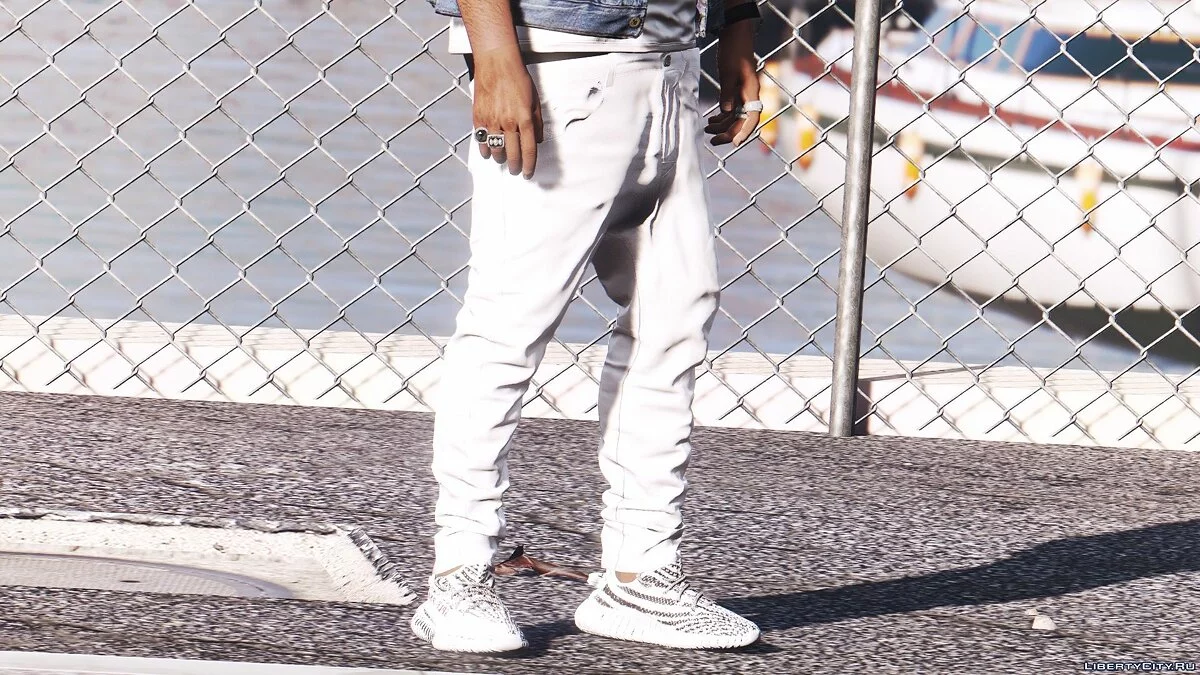 [HQ 2K] Jeans largos para Franklin (Supreme, Gucci, CK) / GTA 5